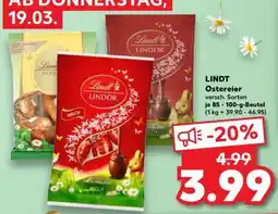 Kaufland Lindt Ostereier Angebot