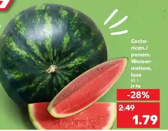 Kaufland Costarican./panam. Wassermelone, lose Angebot