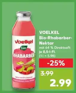 Kaufland VOELKEL Bio-Rhabarber-Nektar Angebot