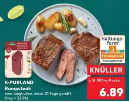 Kaufland K-PURLAND Rumpsteak Angebot