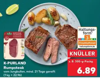 Kaufland K-PURLAND Rumpsteak Angebot