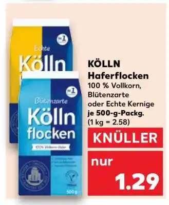 Kaufland KÖLLN Haferflocken Angebot