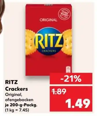 Kaufland RITZ Crackers Angebot