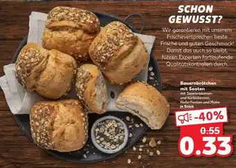 Kaufland Bauernbrötchen mit Saaten Angebot