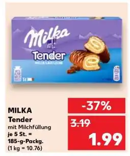 Kaufland MILKA Tender Angebot