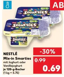 Kaufland Nestlé Mix-in Smarties Angebot