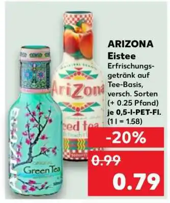 Kaufland ARIZONA Eistee Angebot