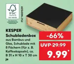 Kaufland KESPER Schubladenbox Angebot