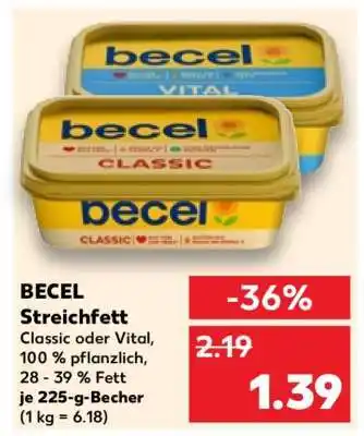 Kaufland BECEL Streichfett Angebot