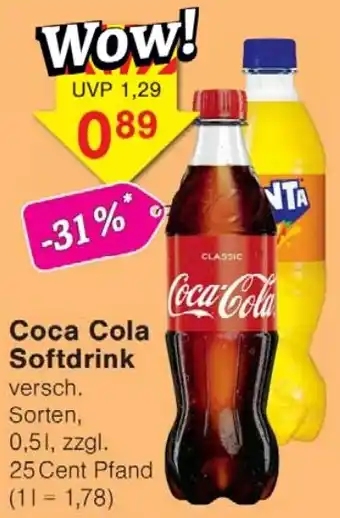 Wiglo Wunderland Coca Cola Softdrink Angebot