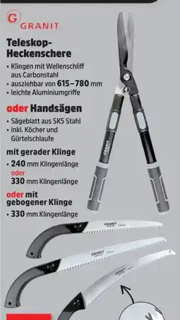 Thomas Philipps Teleskop Heckenschere Angebot