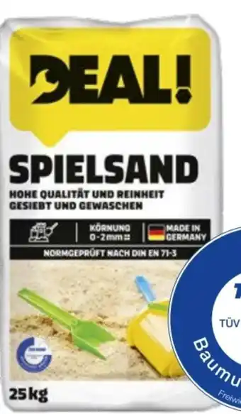 Hagebau Deal! Spielsand Angebot