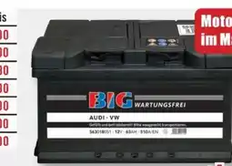B1 Discount Baumarkt BIG Batterie Industrie Germany Auto-Batterie Angebot