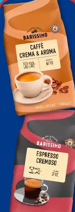 Aldi Süd Barissimo Caffè Crema & Aroma Angebot