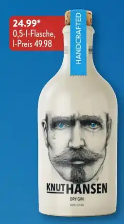 Aldi Süd Knut Hansen Dry Gin Angebot
