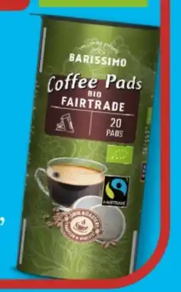 Aldi Süd Barissimo Bio Kaffeepads Angebot