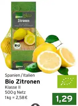 CAP Markt Bio Zitronen Angebot