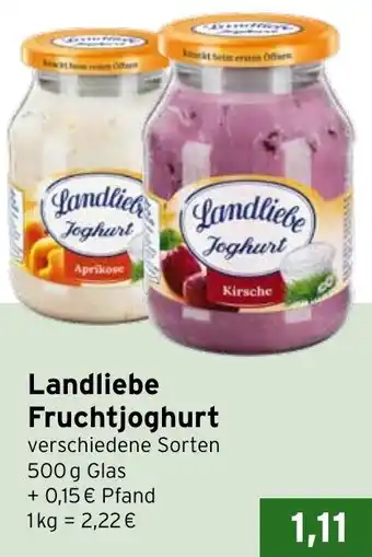 CAP Markt Landliebe Fruchtjoghurt Angebot