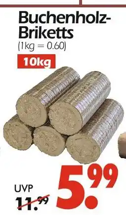 Wreesmann Buchenholz-briketts Angebot