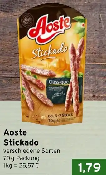 CAP Markt Aoste Stickado Angebot