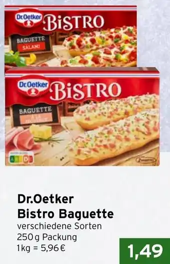 CAP Markt Dr.Oetker Bistro Baguette Angebot