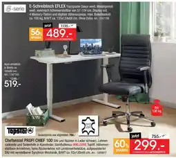 Zurbrüggen E-serie e-schreibtisch eflex Angebot