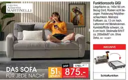 Zurbrüggen Alberto martinelli funktionssofa gigi Angebot