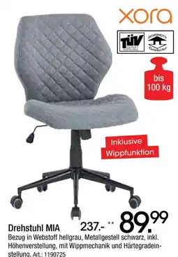 Zurbrüggen Xora drehstuhl mia Angebot