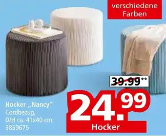 Segmüller Hocker nancy Angebot