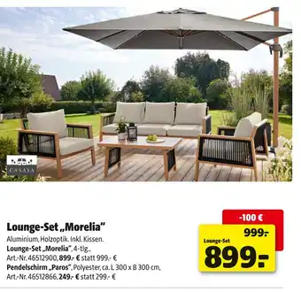 Hagebau Casaya lounge-set morelia Angebot