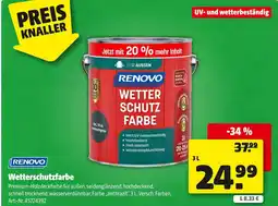 Hagebau Renovo wetterschutzfarbe Angebot
