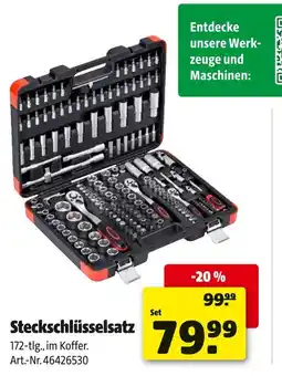 Hagebau Steckschlüsselsatz Angebot