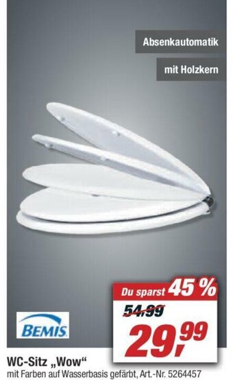 toom Baumarkt Bemis WC Sitz Wow Angebot