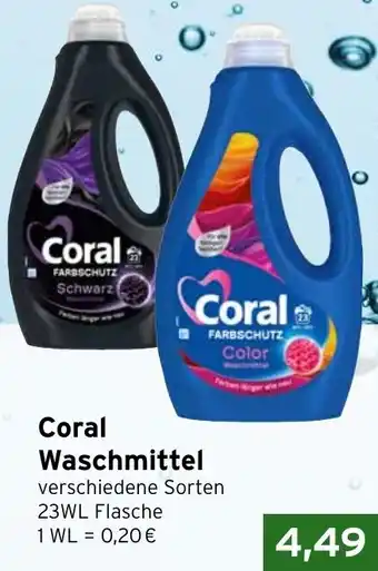 CAP Markt Coral Waschmittel Angebot