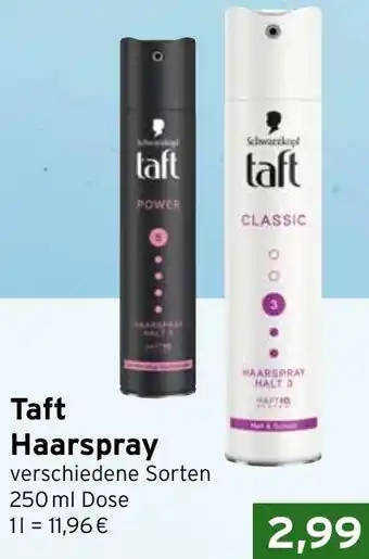 CAP Markt Taft Haarspray Angebot