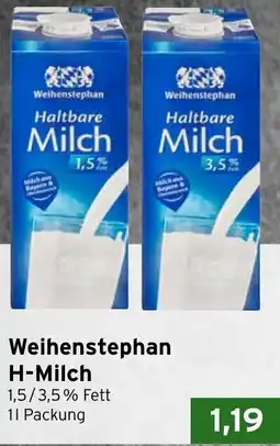 CAP Markt Weihenstephan H-Milch Angebot