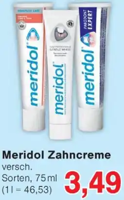 Wiglo Wunderland Meridol Zahncreme Angebot