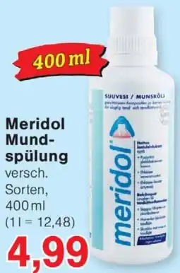 Wiglo Wunderland Meridol Mundspülung Angebot