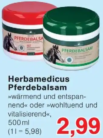 Wiglo Wunderland Herbamedicus Pferdebalsam Angebot