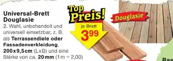 Wiglo Wunderland Universal-Brett Douglasie Angebot