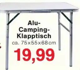 Wiglo Wunderland Alu Camping Klapptisch Angebot