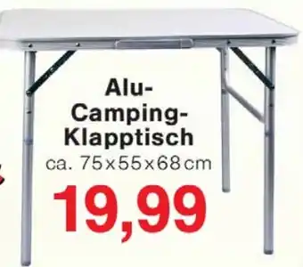 Wiglo Wunderland Alu Camping Klapptisch Angebot