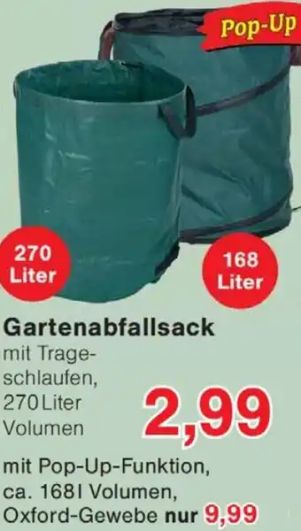 Wiglo Wunderland Gartenabfallsack Angebot