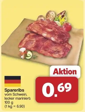 Famila Nord West Spareribs Angebot