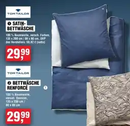 Handelshof TOM TAILOR BETTWÄSCHE RENFORCÉ Angebot