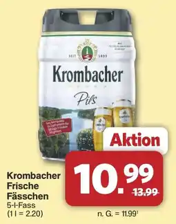 Famila Nord West Krombacher Frische Fässchen Angebot