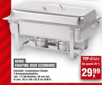 Handelshof HENDI CHAFING DISH ECONOMIC Angebot