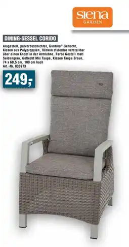 Handelshof Siena GARDEN DINING-SESSEL CORIDO Angebot
