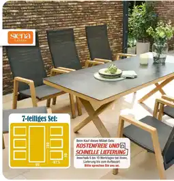 Handelshof siena GARDEN DINING-SET CATANIA, 7-TEILIG Angebot