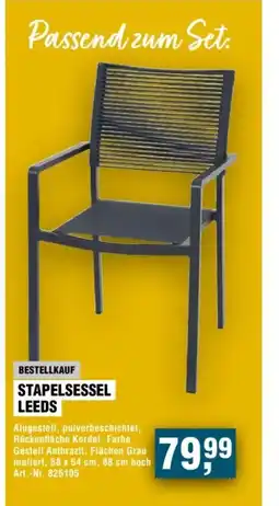 Handelshof Siena GARDEN STAPELSESSEL LEEDS Angebot